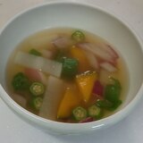 ☆たくさん野菜のコンソメスープ☆